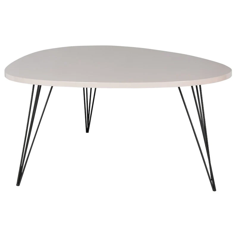 SAFAVIEH Louann Oak Finish/ Black Coffee Table - 44 x 31.5 x 15.6 - 44Wx32Dx16H