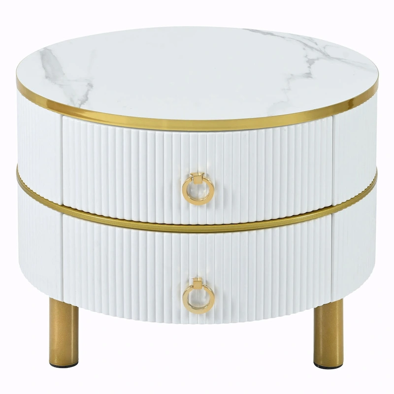 Nesting Coffee Table Set with 2 Drawers