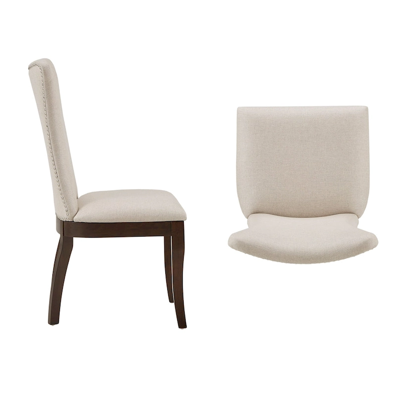 Tallinn Fabric Wingback Dining Chairs (Set of 2)