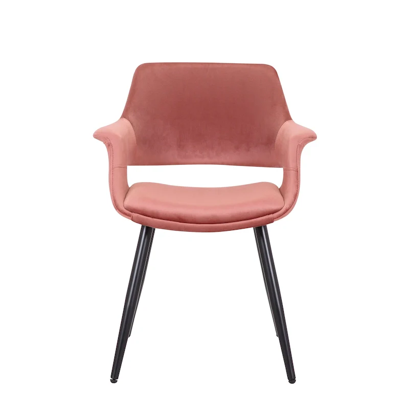 Velvet Mid-century Dining Chair