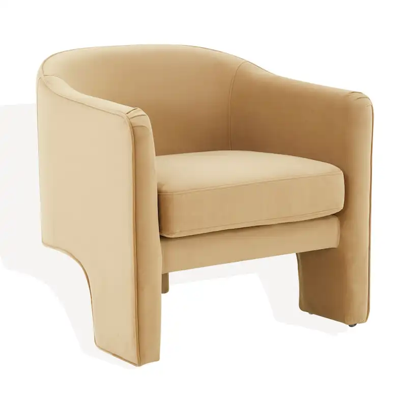 Evchen Velvet Accent Chair - 30 W x 28 L x 30 H