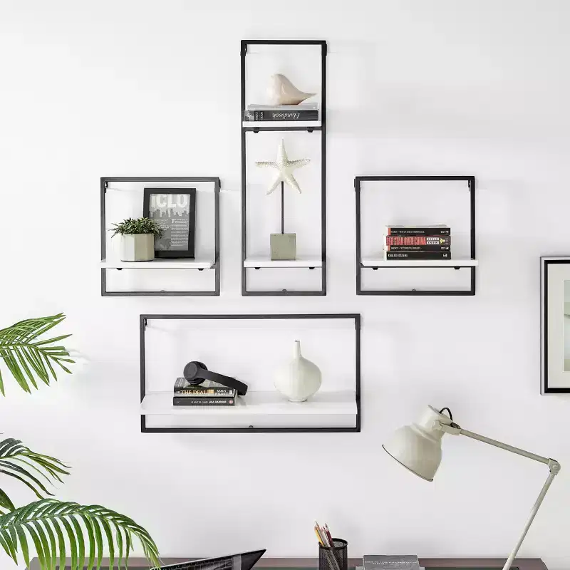 4pc Framed Wall Shelf Set - Danya B.