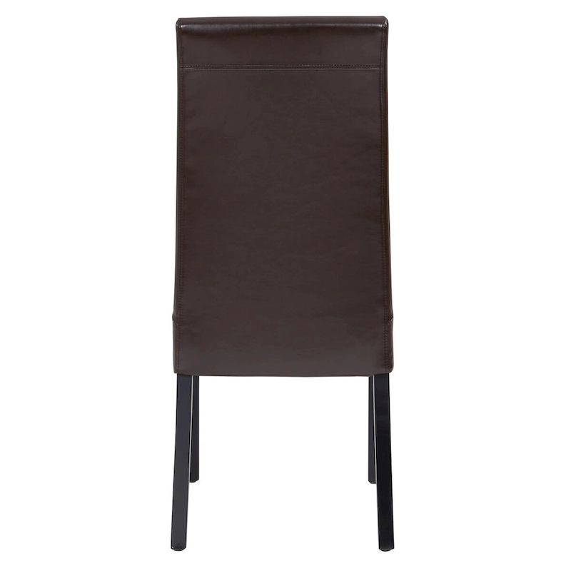 Valencia Leather Dining Side Chair, (Set of 2)