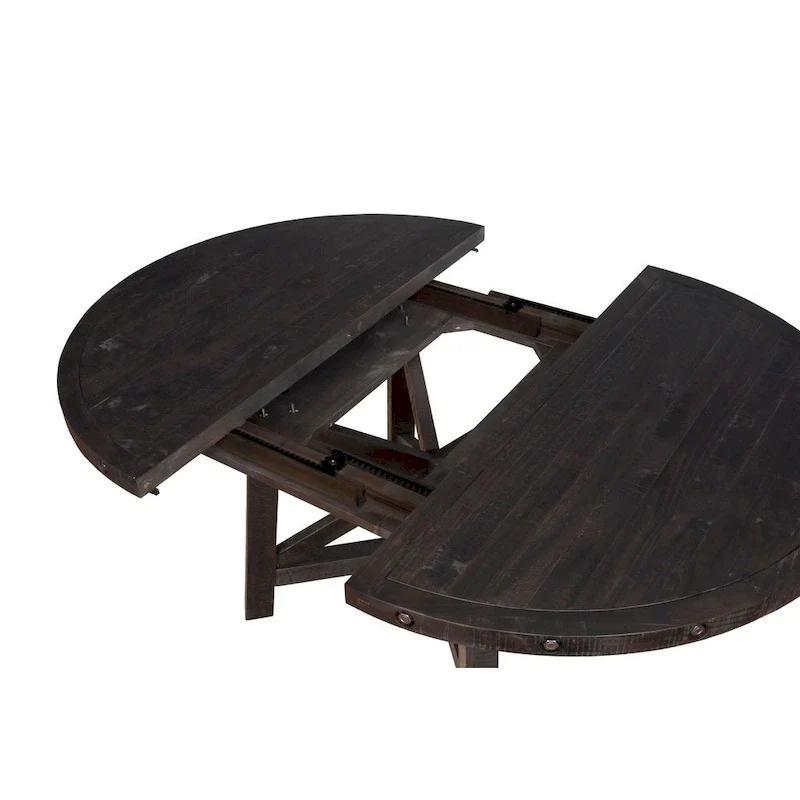 Solid Pine Round Extension Dining Table