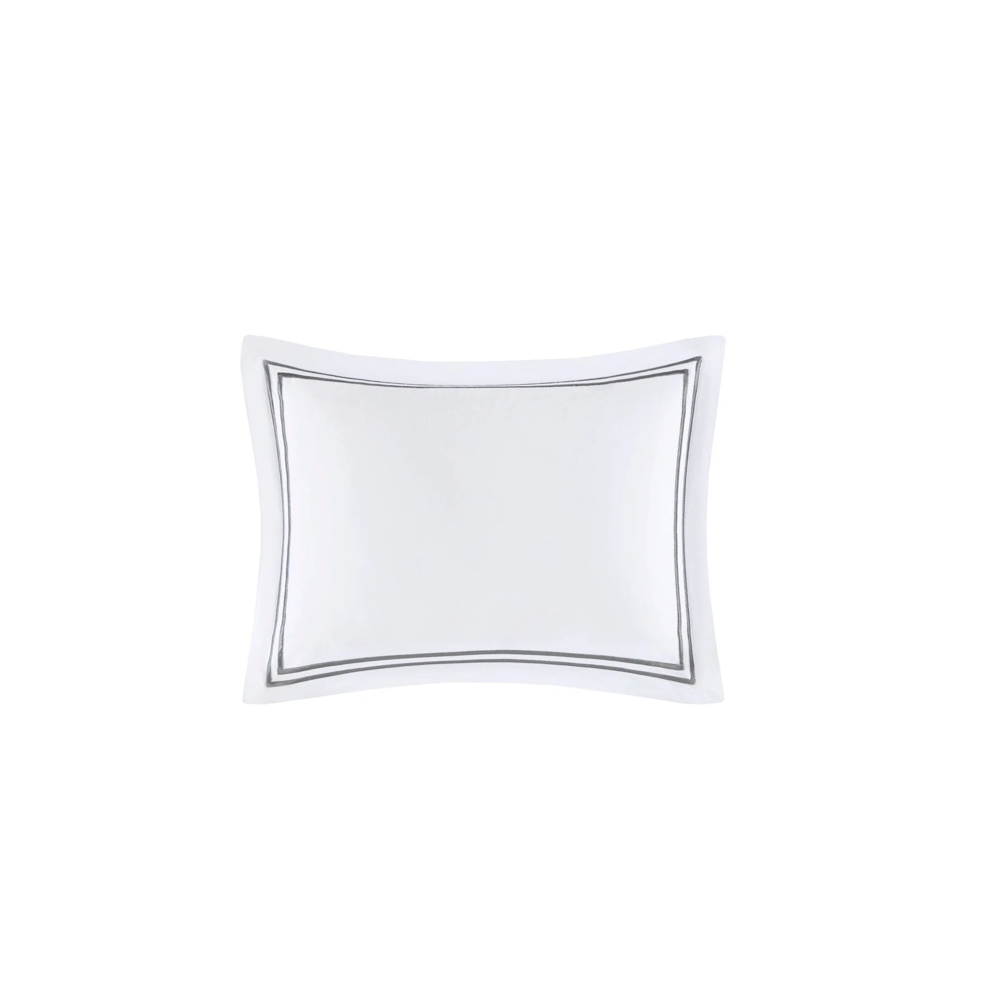 Madison Park Signature 500 Thread Count Luxury Collection 100% Cotton Sateen Embroidered Duvet Cover Set