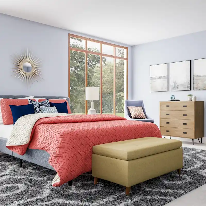 Christopher Knight Home Carson Carrington Umea Mid-century Storage Ottoman Bench