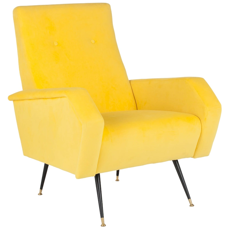 SAFAVIEH Senja Mid-Century Modern Retro Club Chair - 27.5 x 34.8 x 37 - 28Wx35Dx37H