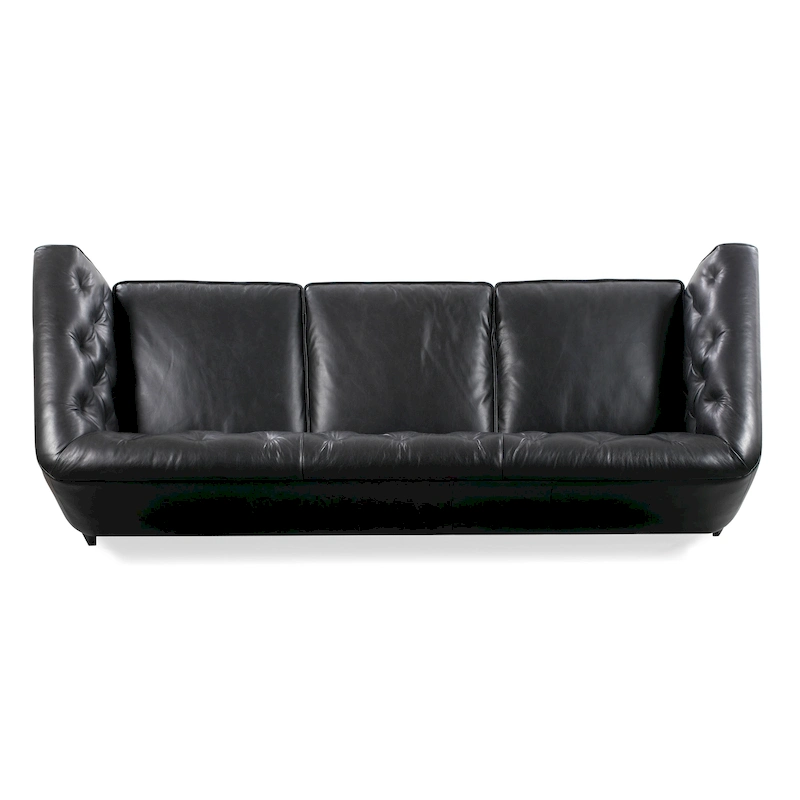 Poly & Bark Essex 89 Sofa - Full Grain Genuine Italian Leather