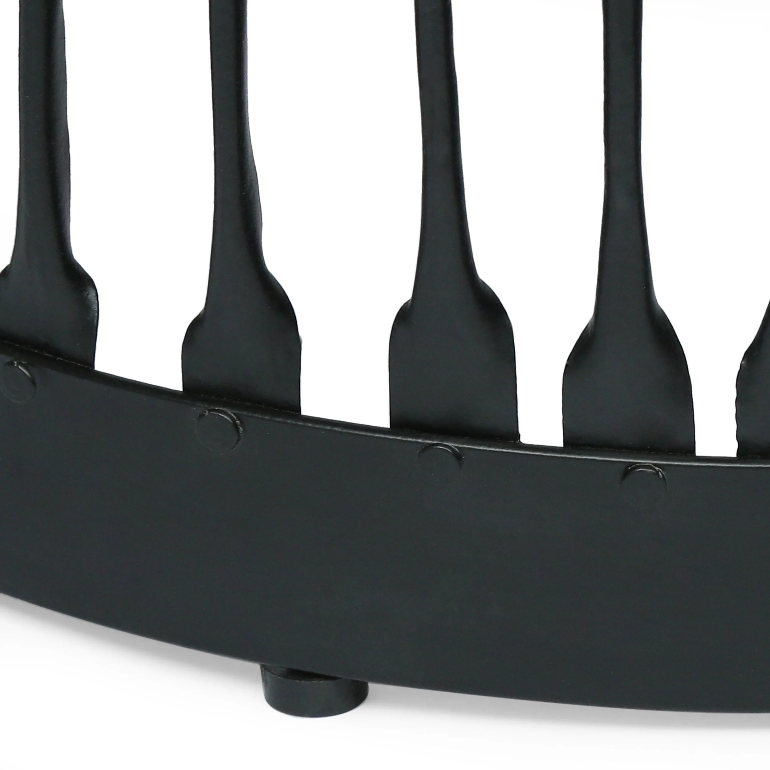 Modern Industrial Handcrafted Mango Wood Side Table, Natural and Black - NH377413