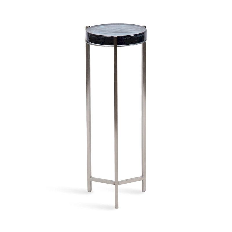 Kate and Laurel Aguilar Glam Drink Table - 9x9x23