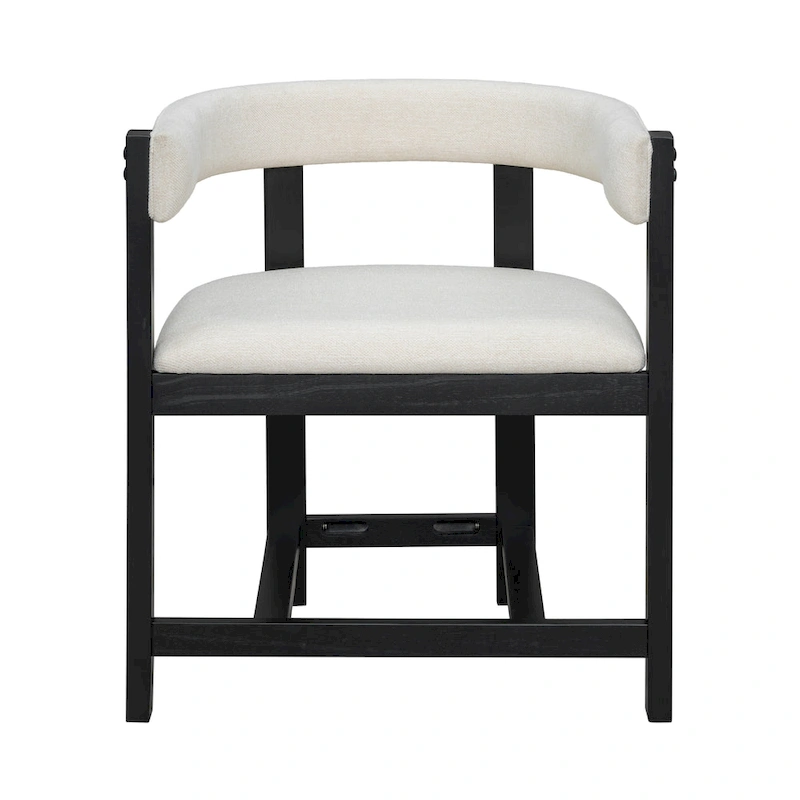 Christopher Knight Home - Bennett Elegant Barrel-Back Dining Armchair Set of 2