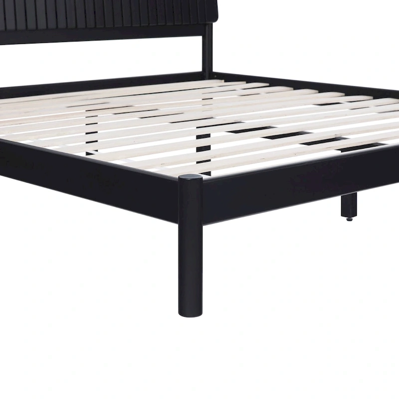 Middlebrook Designs Slatted Headboard Modern King Bed