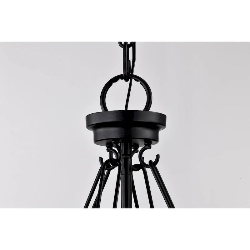 Giano 14 Inch Water Drop Shape Pendant with 4 Light