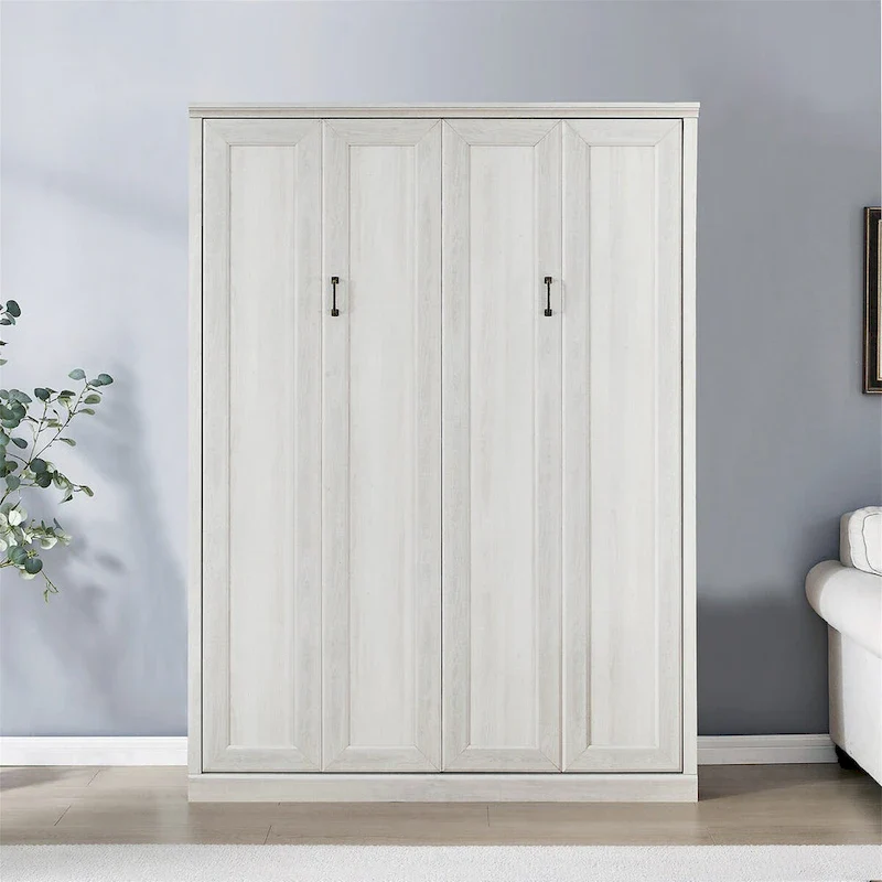 Murphy Wall Bed Cabinet Space-Saving Bed by Harper&Bright Designs