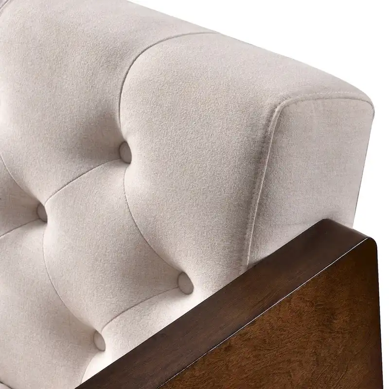 Mid Century Modern Living Room Adjustable Folding Sofa Bed