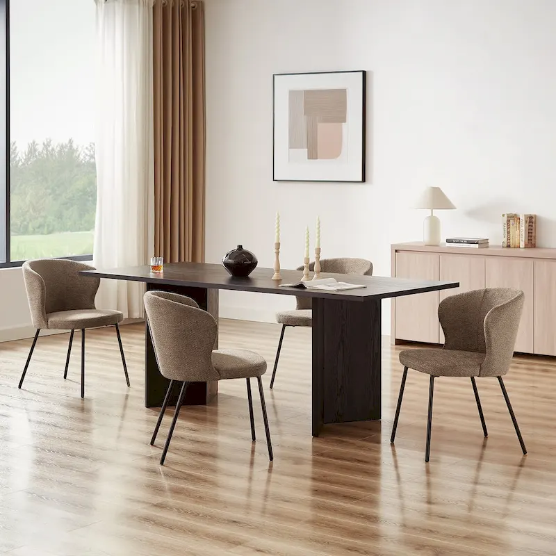 Modern Dining Chairs, Set of 2