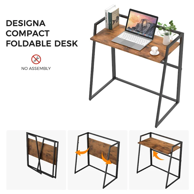 No Assembly Folding Desk