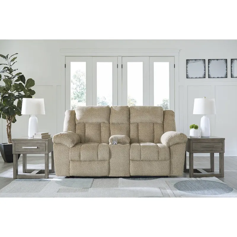 Signature Design by Ashley Tip-Off Power Reclining Loveseat - 80 W x 42 D x 45 H