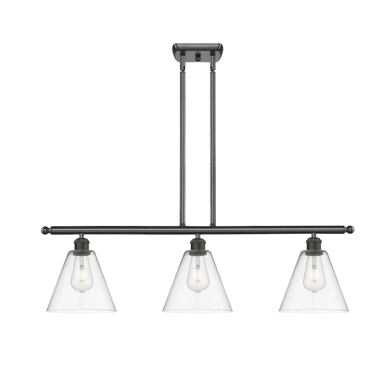 Innovations Lighting Berkshire - 3 Light 36  Stem Hung Island Light