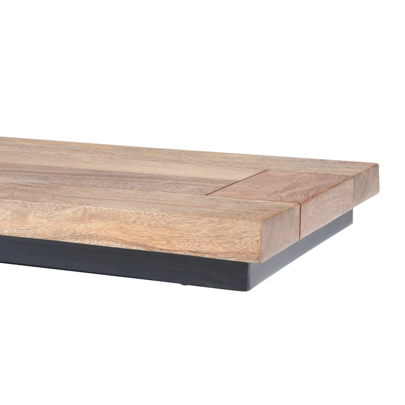 WYNDENHALL Rhonda 18 inch Wide Solid Metal Industrial C Side Table - 18 W x 10 D x 24 H