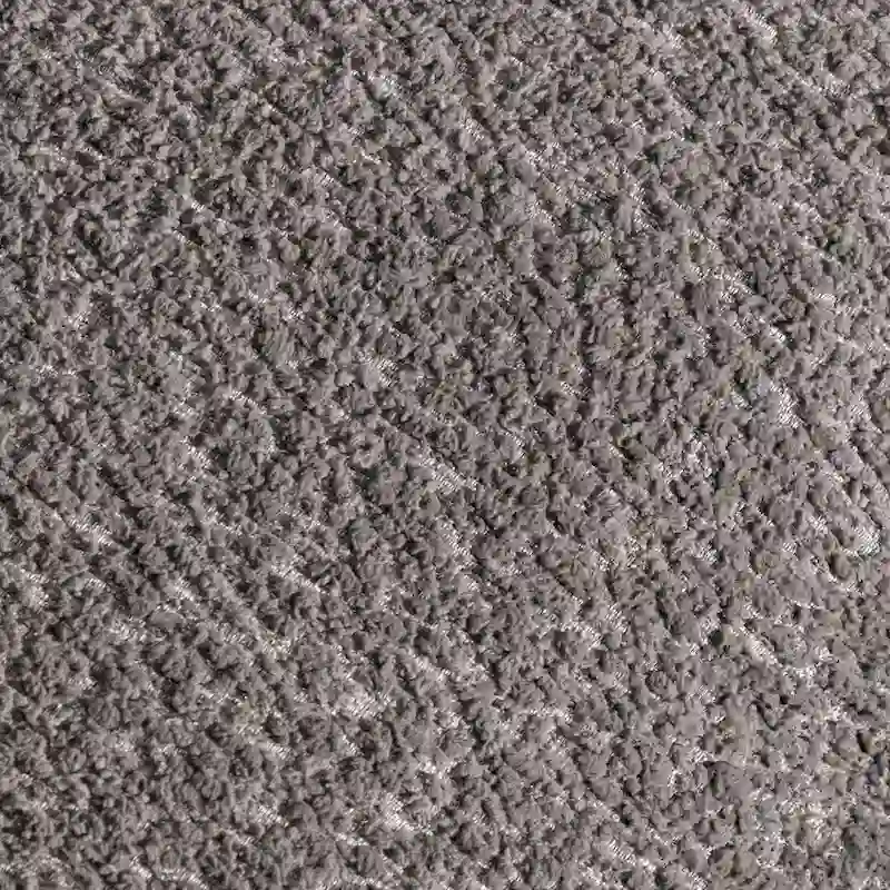 Modern Curved Arms Boucle Sofa Couch with Kidney Style Seat and Round Wooden Legs