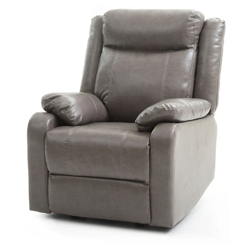 Copper Grove Zug Faux Leather Rocking Recliner