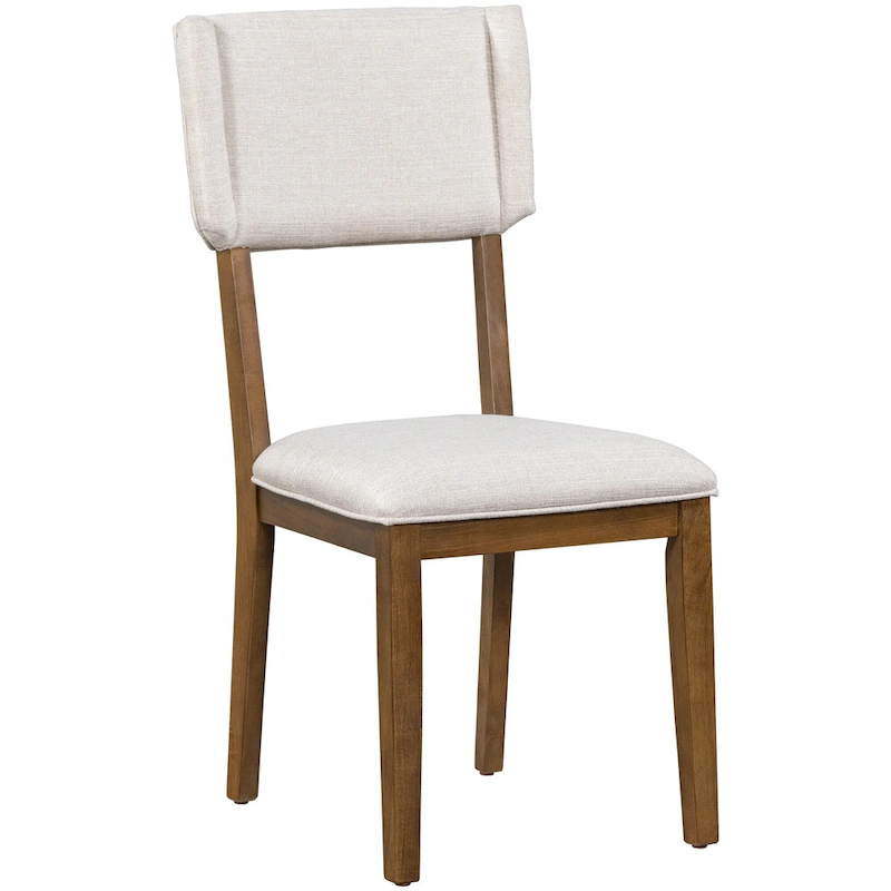 5-Piece Wooden Dining Table Set with 59  Rectangular Table & 4 Chairs