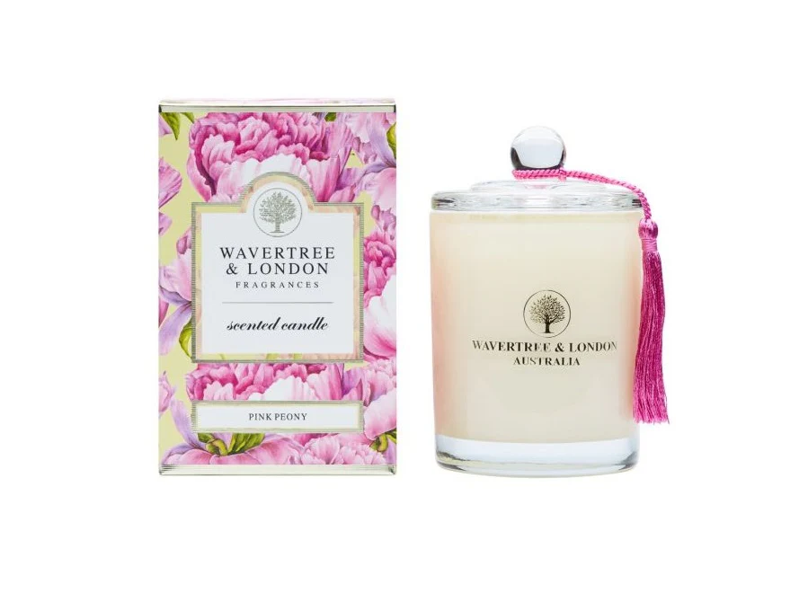 Wavertree & London Candle Pink Peony 60 hours 330g
