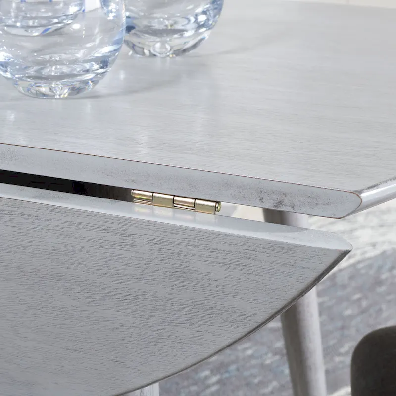 SAFAVIEH Geoff Folding Round Dining Room Table - 35 W x 35 L x 29 H - 35Wx35Dx29H