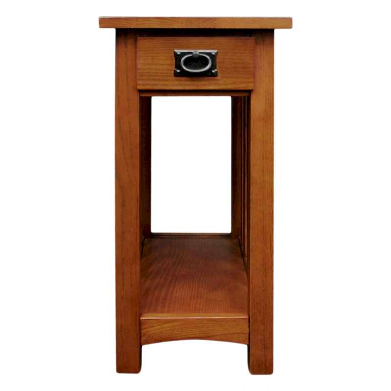 Leick Home Impeccable Transitional 1 Drawer End Table