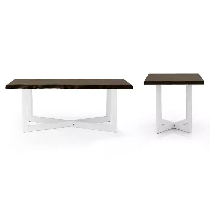 Coffee and End Tables Set Oak
