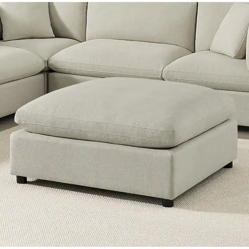 Cambrai 40 in. Square Ottoman by Greyson Living