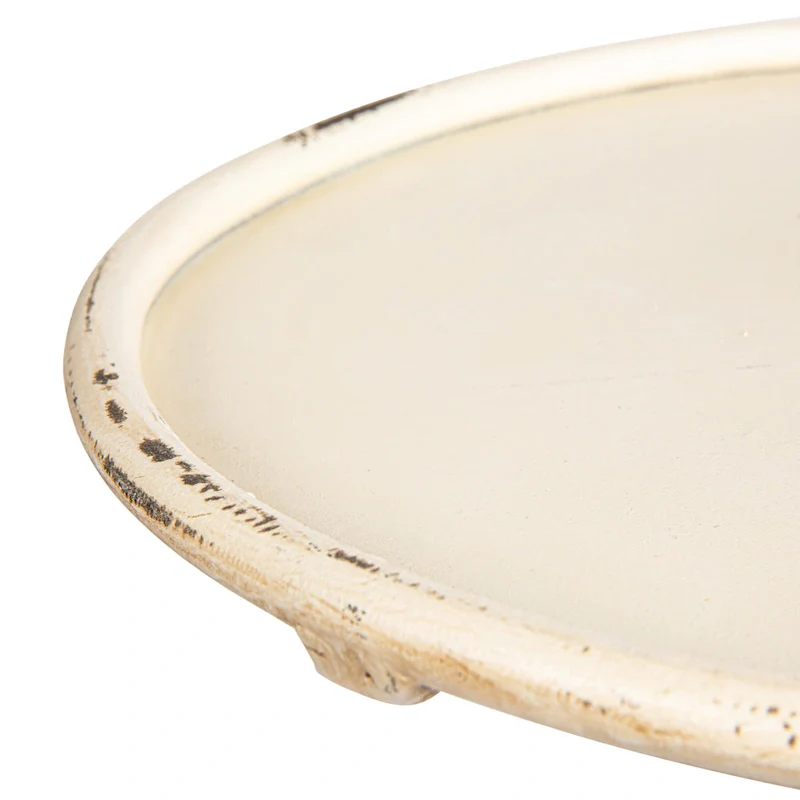 Round Metal Drink Table