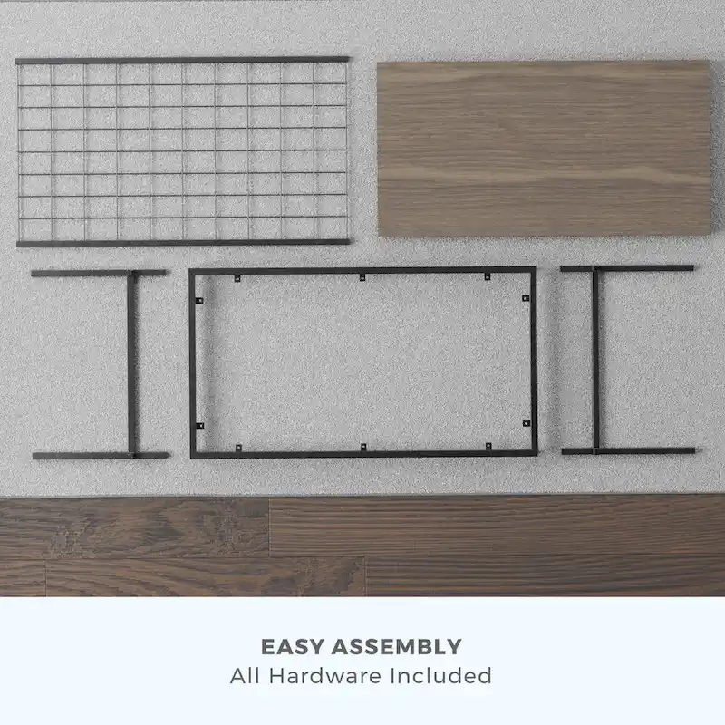 Brookside Ruby Wood and Metal Coffee and End Tables