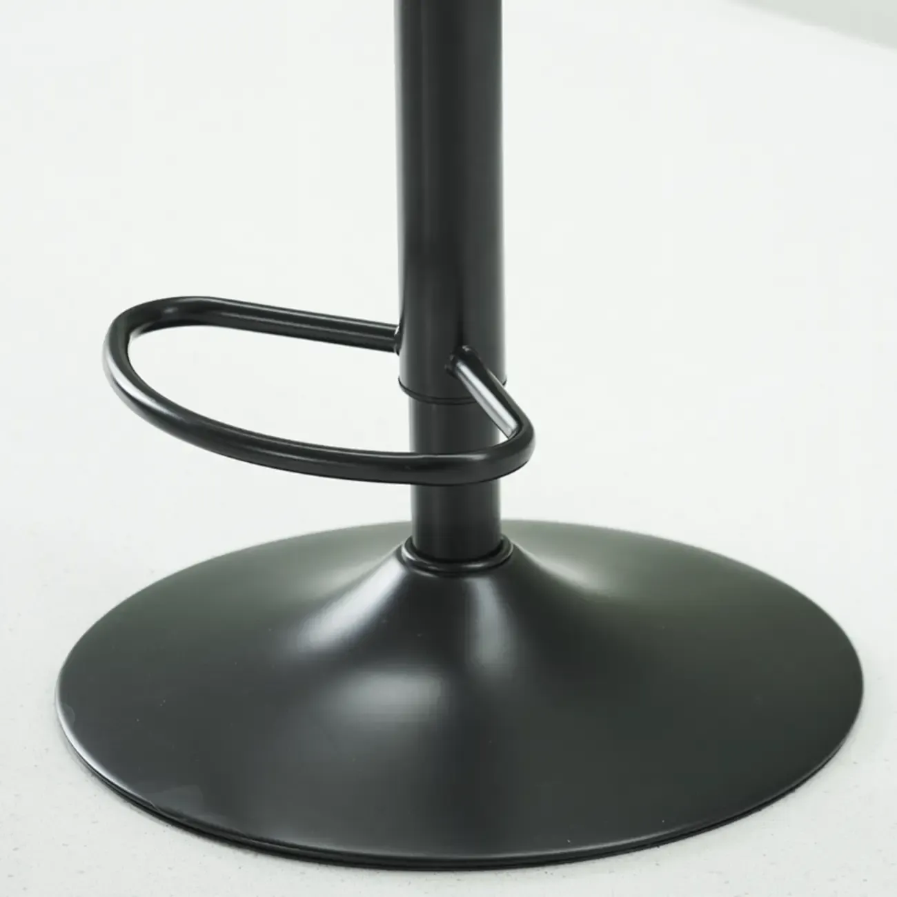 Clear Acrylic Swivel Adjustable Height Bar Stools with Backs