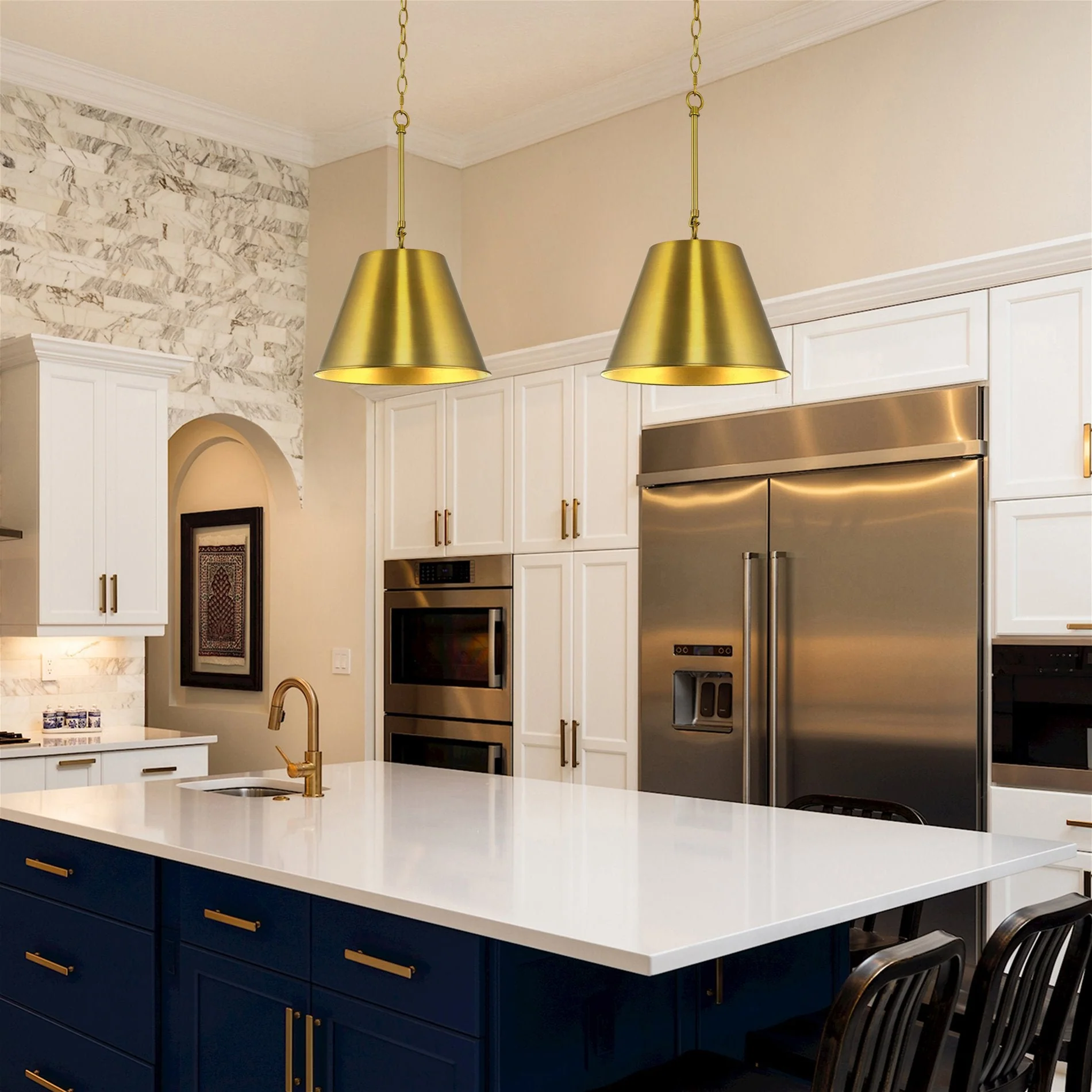 Vida 12 Modern Industrial Pendant Light