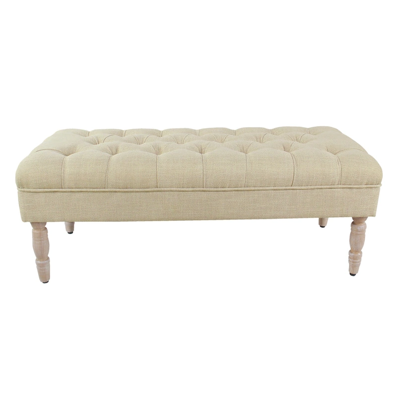 HomePop Classic Tufted top Upholstered Bench