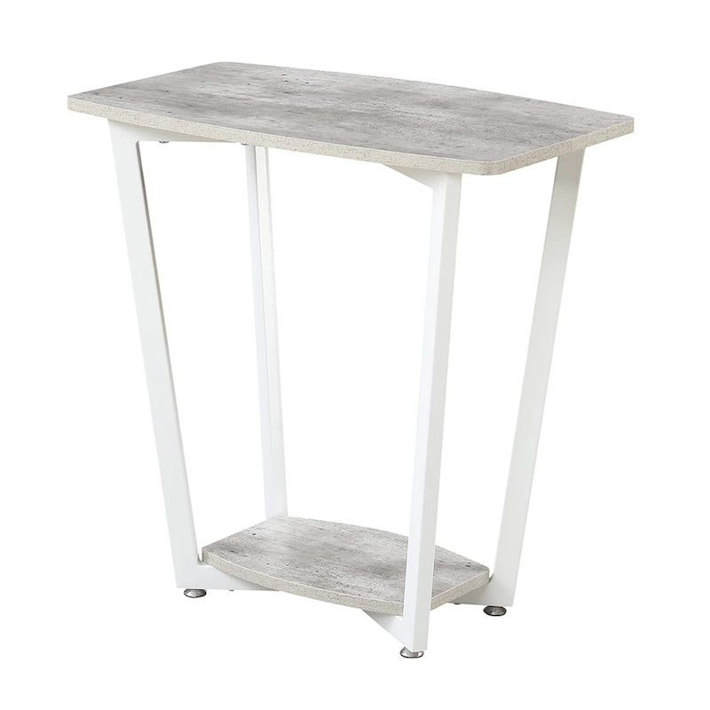 Convenience Concepts Graystone End Table with Shelf