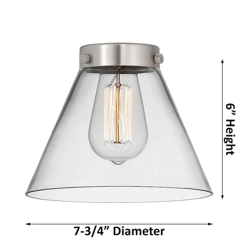 Innovations Lighting Large Cone 8  Wide Adjustable Mini Pendant