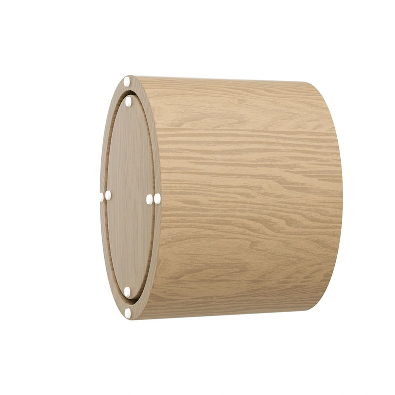 Round Nesting Tables Set, Coffee & End Tables, No Assembly