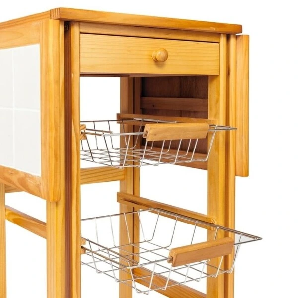 Carson Carrington Jokkmokk Drop Leaf Kitchen Island