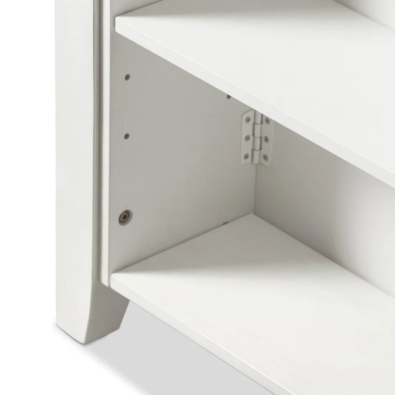 Furniture of America Vesper 3-Piece Counter Height Dining Set with Shelving