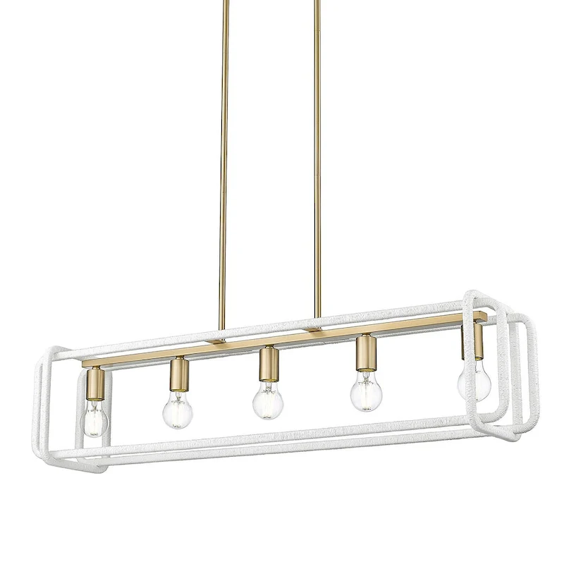 Camden 41.125  Wide 5-Light Linear Pendant