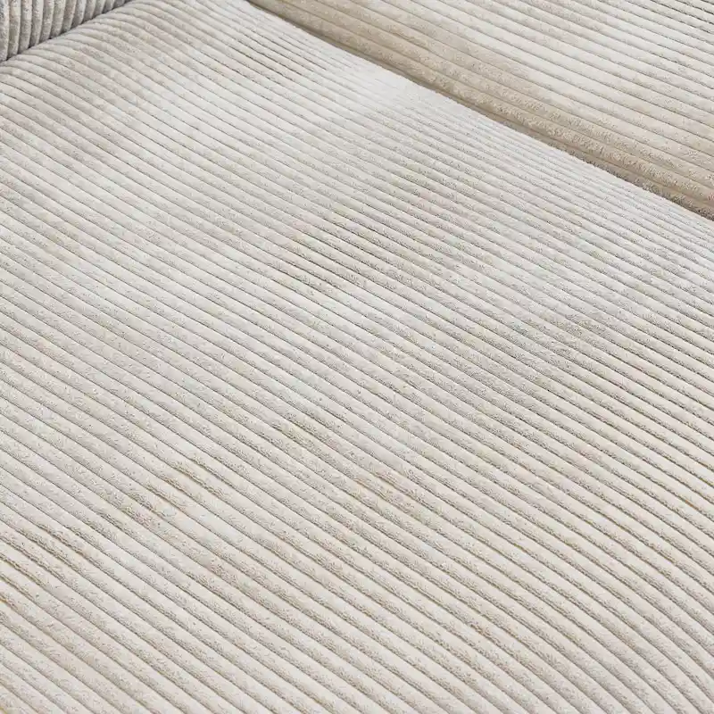 181 U-Shaped Convertible Modular Sectional Sofa With 2 Ottoman