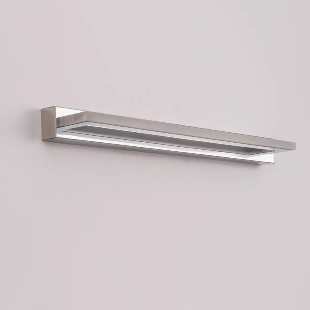 Modern White Metal LED Wall Light with Acrylic Shade