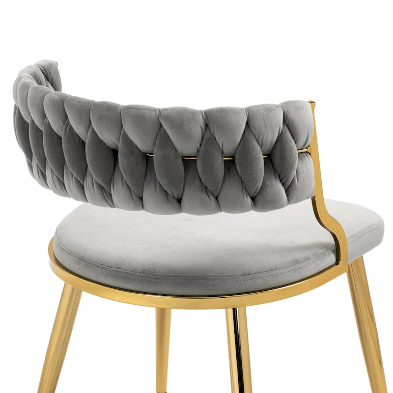 Modern Velvet Dining Chairs Set of 4