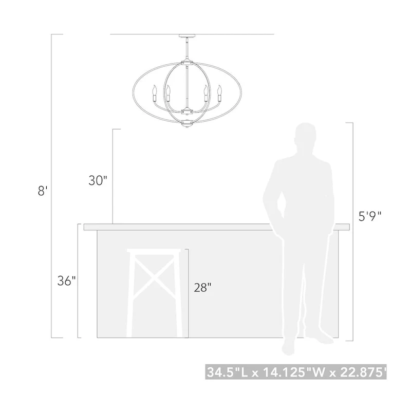 Colson Linear Pendant