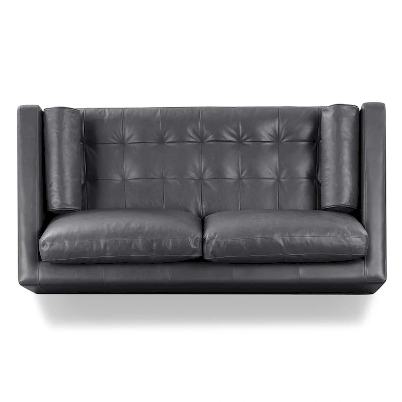 72 Apartment Sofa - Full Grain Genuine Italian Leather