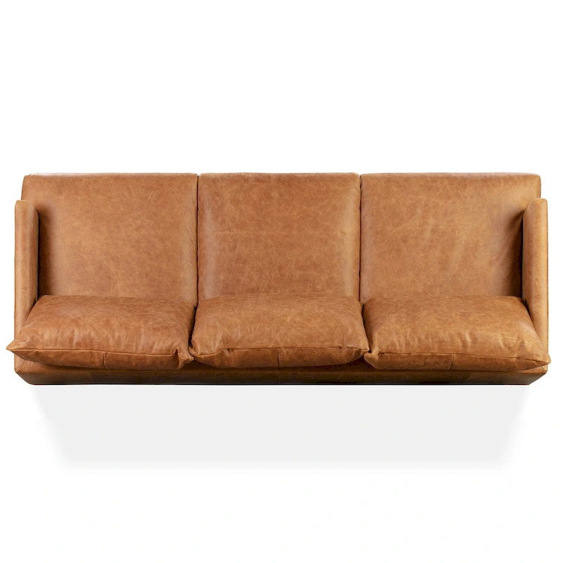Poly & Bark Girona 88 Sofa - Full Grain Genuine Italian Leather