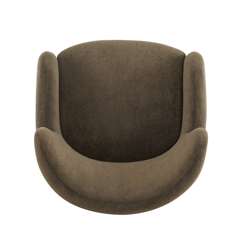 Bacho Fabric Wingback Accent Chair by Christopher Knight Home